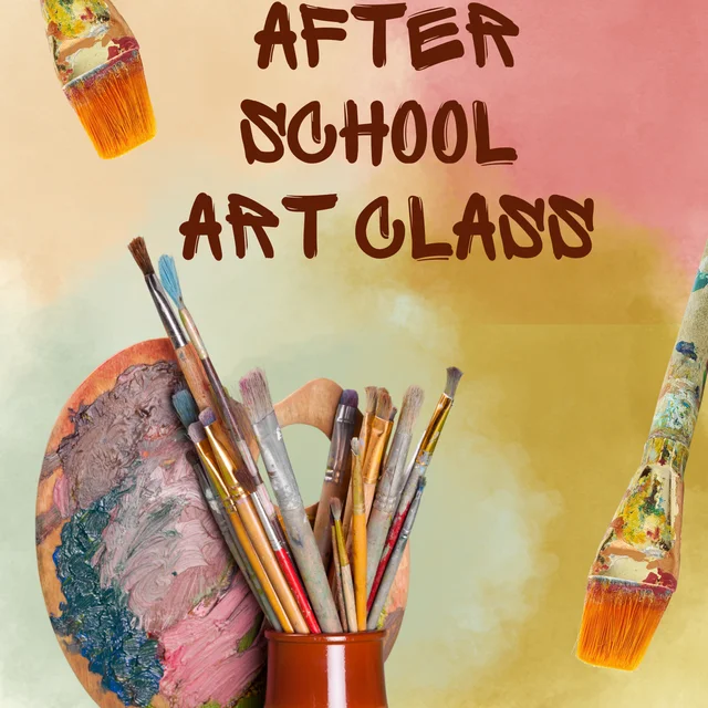 Colorful Simple Minimalist Illustration Watercolor World Art Day Flyer (A4) (1).png