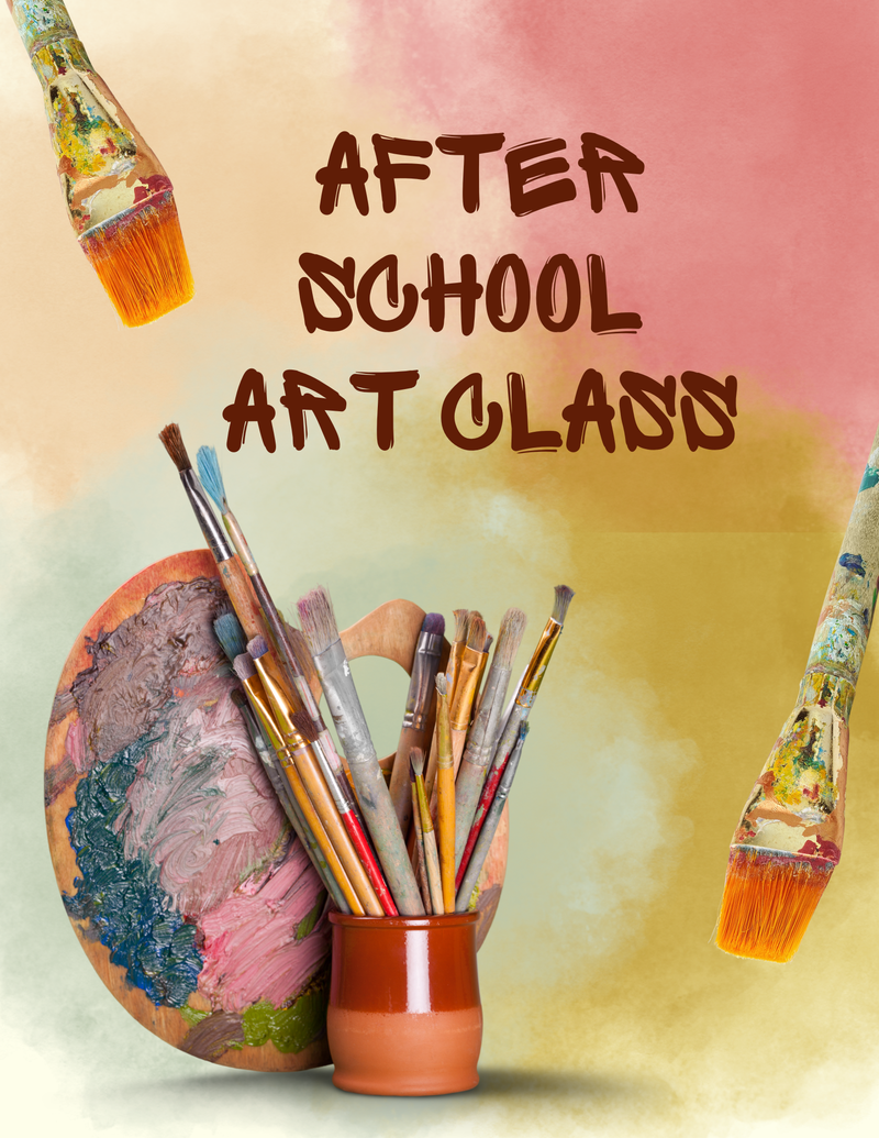 Colorful Simple Minimalist Illustration Watercolor World Art Day Flyer (A4) (1).png