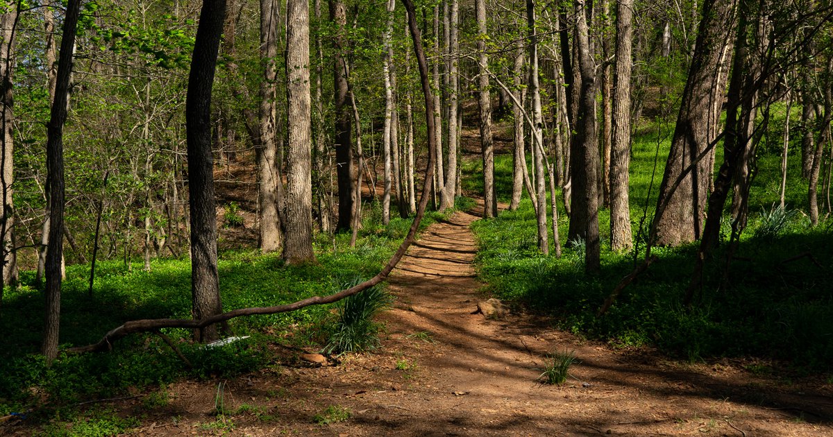 Red Outer Loop Trail Downtown Valdese