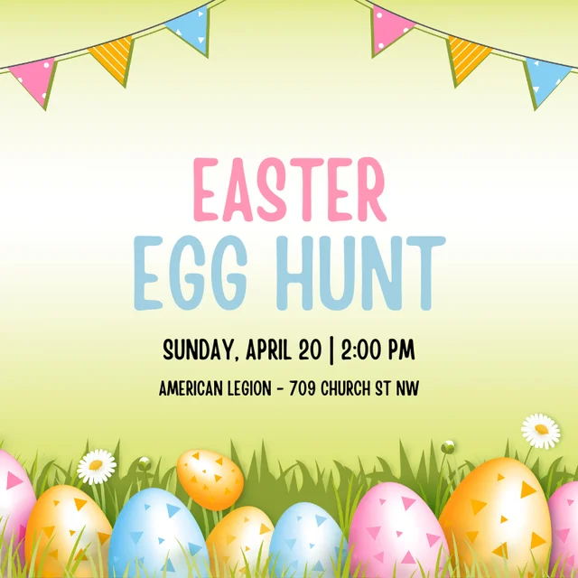 Green Cartoon Easter Egg Hunt Facebook Post.png